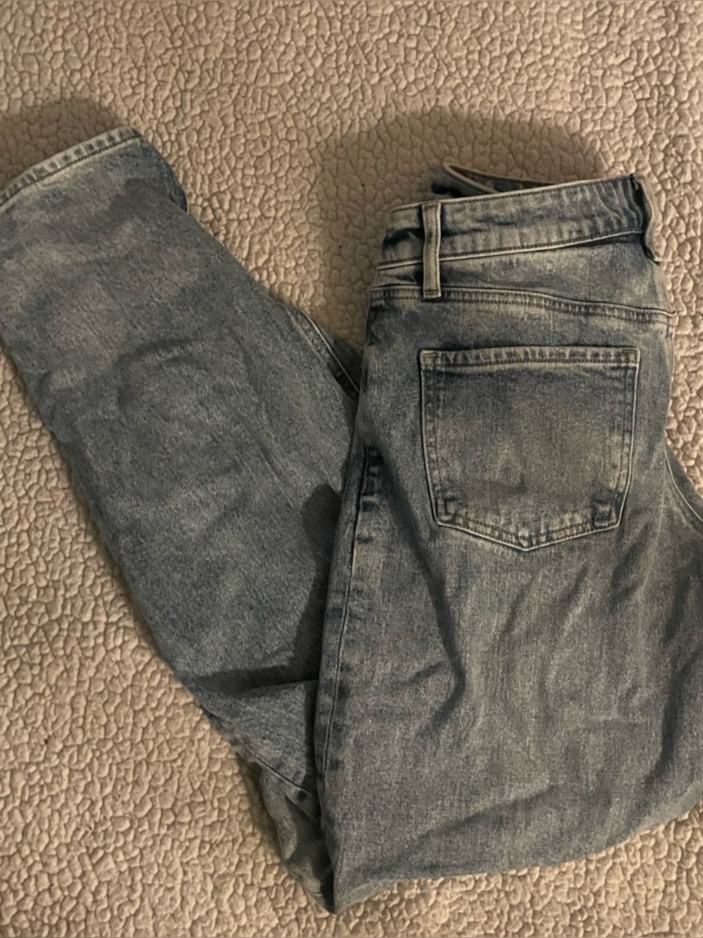 Express Relaxed Tapered Mid Rise Jeans - Picture 3 of 4